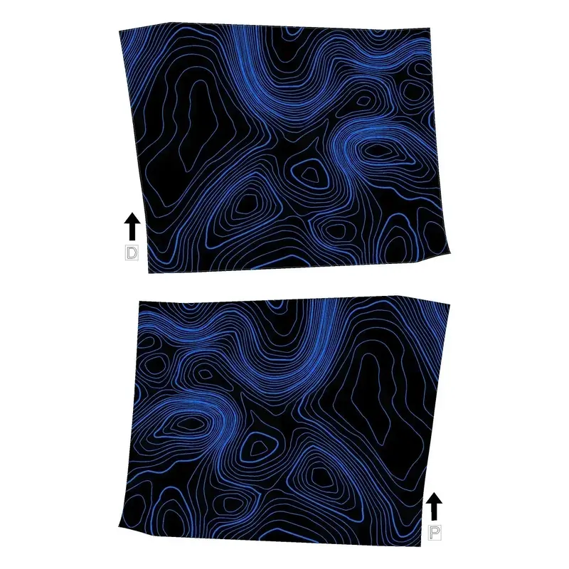Topographic Glovebox Panel Protection - 2024+ Land Cruiser 8