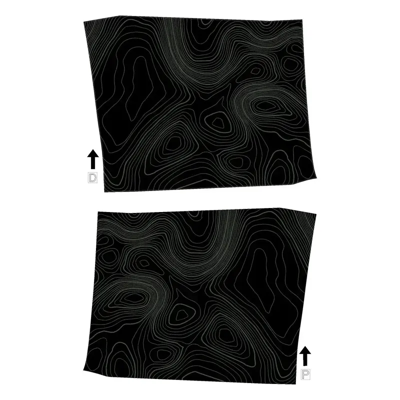 Topographic Glovebox Panel Protection - 2024+ Land Cruiser 9