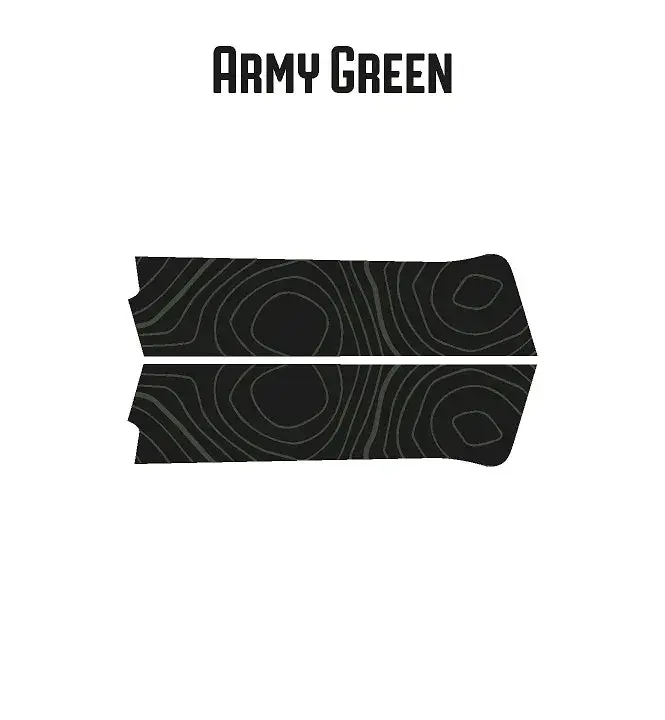 Topographic Outer Hood Trim Overlay (Top) - 2024+ Land Cruiser 5