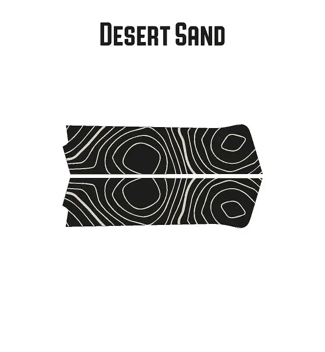 Topographic Outer Hood Trim Overlay (Top) - 2024+ Land Cruiser 7