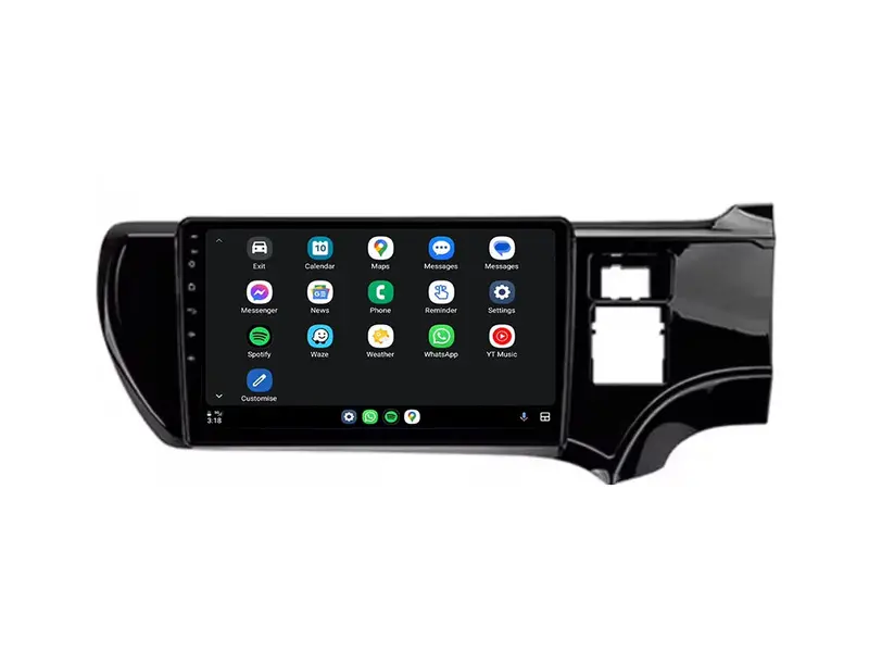 Toyota Aqua 2011 - 2017 Wireless Carplay Android Auto Android Car Stereo 2