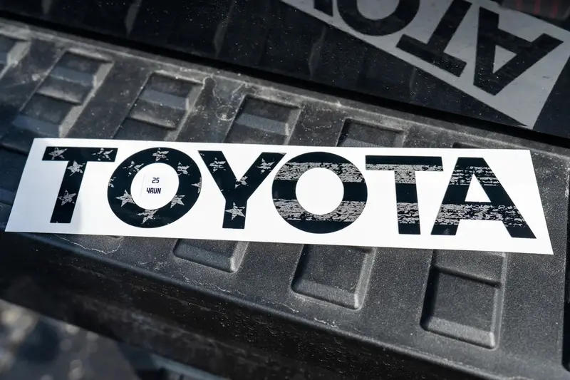 Toyota Freedom Series Rear Hatch Liftgate Emblem Inlays - 2025+ 4Runner 2