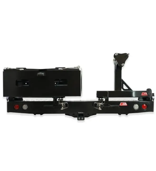 Toyota Hilux 1997-2004 022-02 Rear Wheel Carrier Double Jerry Can Holder Package 1