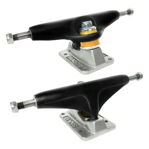 Tracker Trucks - Axis 139Mm Polish Black Set Of 2 1