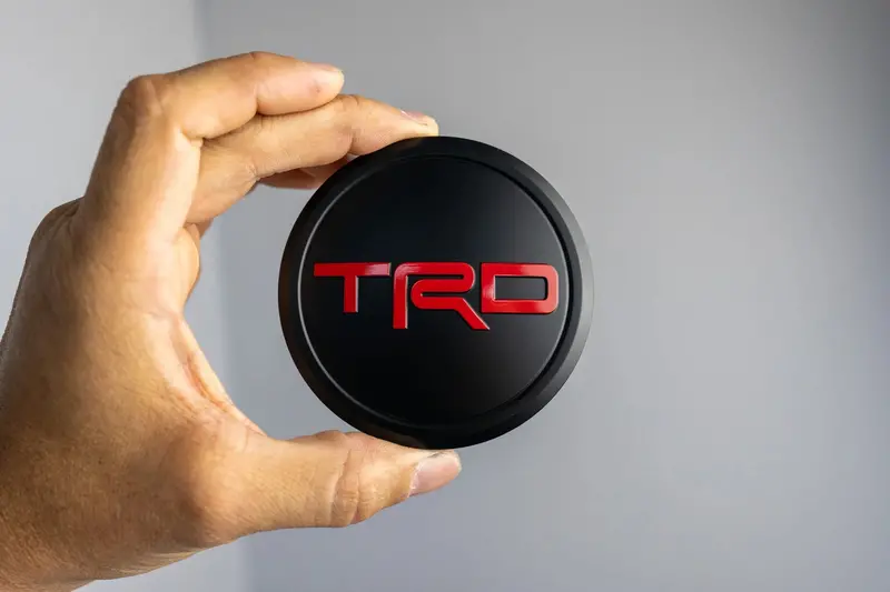 Trd Oem Matte Black Wheel Cap - 2024+ Land Cruiser / Tacoma / 2025+ 4Runner 1