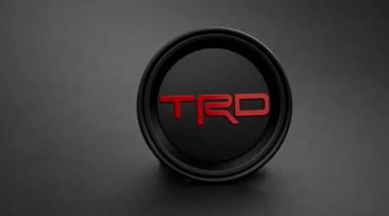 Trd Oem Matte Black Wheel Cap V2 - 2024+ Land Cruiser / Tacoma / 2025+ 4Runner 1