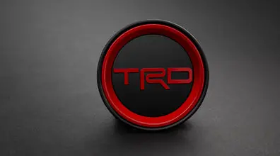 Trd Oem Matte Black Wheel Cap V3 - 2024+ Land Cruiser / Tacoma / 2025+ 4Runner 1