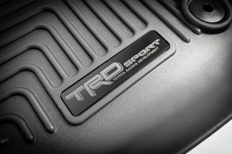 "Trd Sport" Husky Floor Mat Logo (Etched Acrylic) - Universal 3