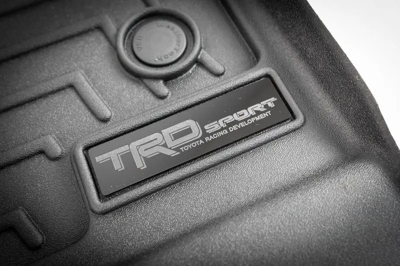 "Trd Sport" Weathertech Floor Mat Logo (Etched Acrylic) - Universal 1
