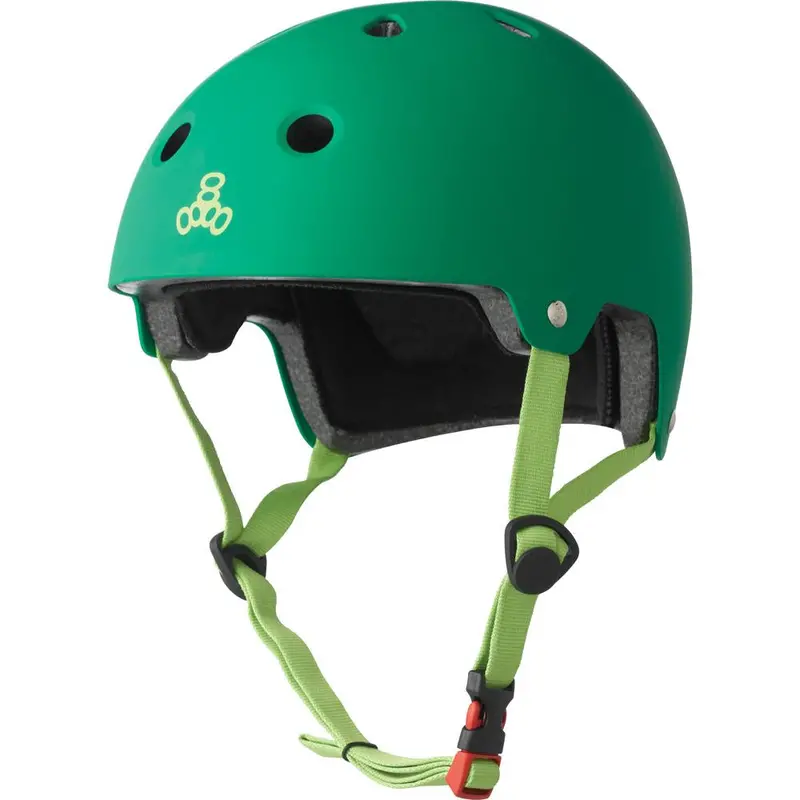 Triple 8 Certified Helmet Ss Kelly Green 1