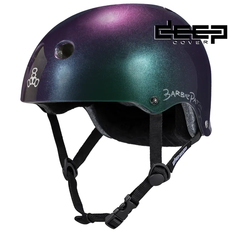 Triple 8 Deep Cover Helmet Barbie Patin Signature Edition 1
