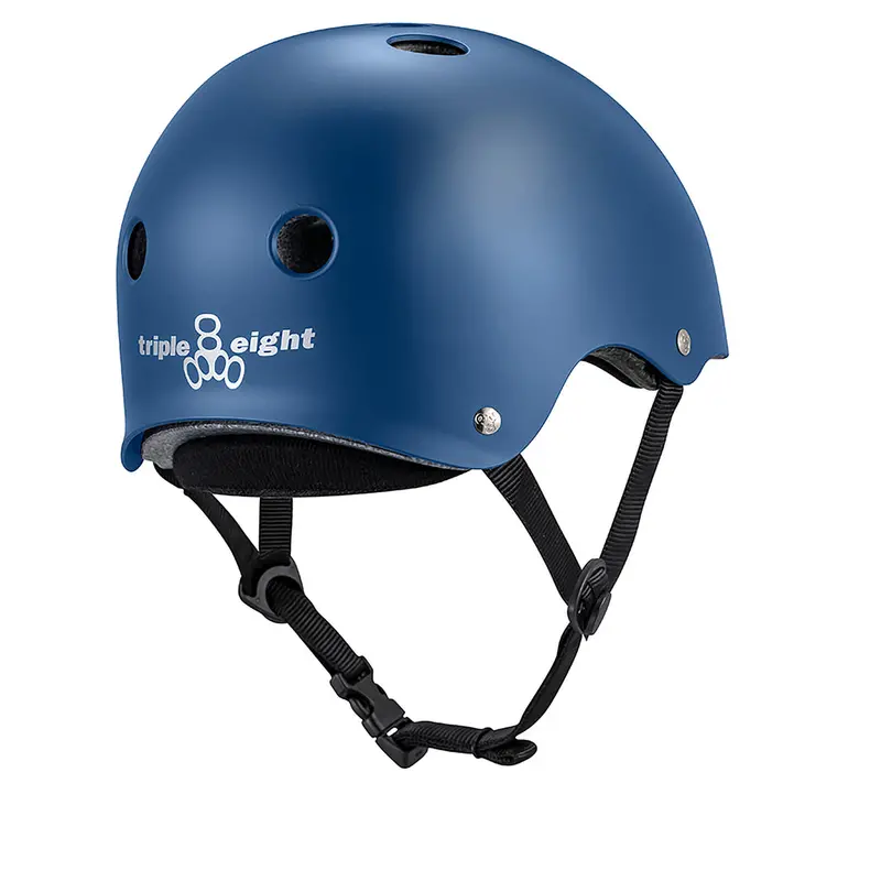 Triple 8 Deep Cover Helmet Navy Matte 4