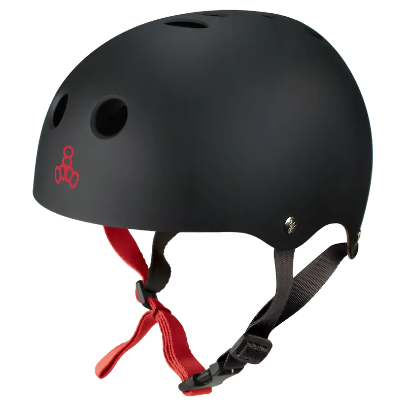Triple 8 Halo Water All Helmet Ss Black Rubber 1