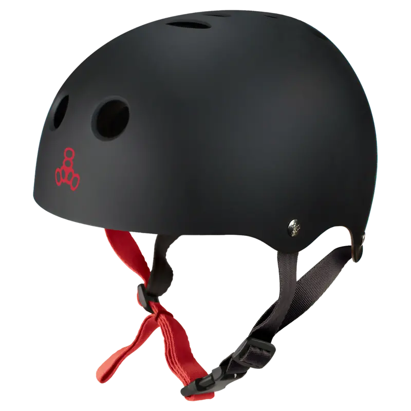Triple 8 Halo Water Helmet Ss Black Rubber 1
