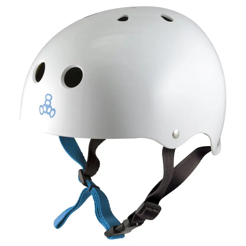 Triple 8 Halo Water Helmet White Gloss 1