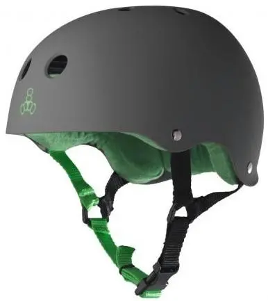 Triple 8 Skate Helmet Ss Carbon Rubber 1