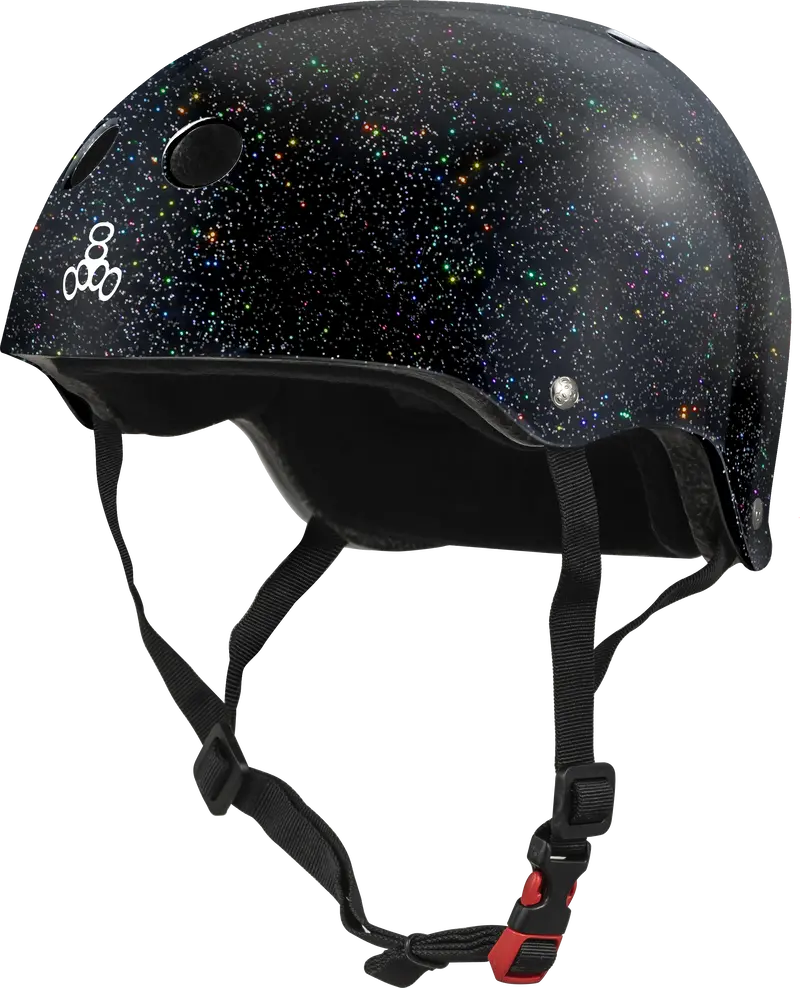 Triple 8 The Certified Helmet Ss Black Glitter 1