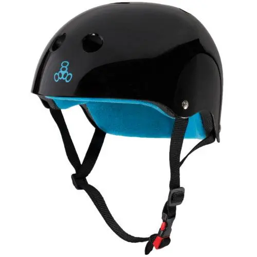 Triple 8 The Certified Helmet Ss Black Gloss 1