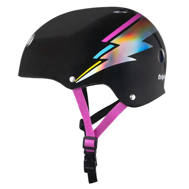 Triple 8 The Certified Helmet Ss Black Hologram 1