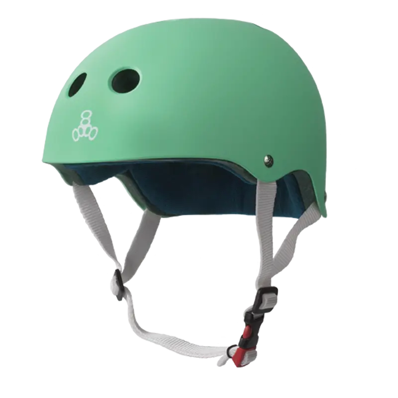 Triple 8 The Certified Helmet Ss Mint Green Rubber 1
