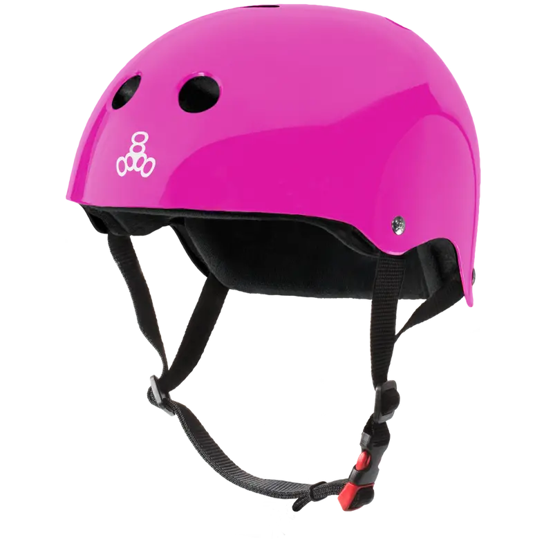 Triple 8 The Certified Helmet Ss Pink Glossy 1