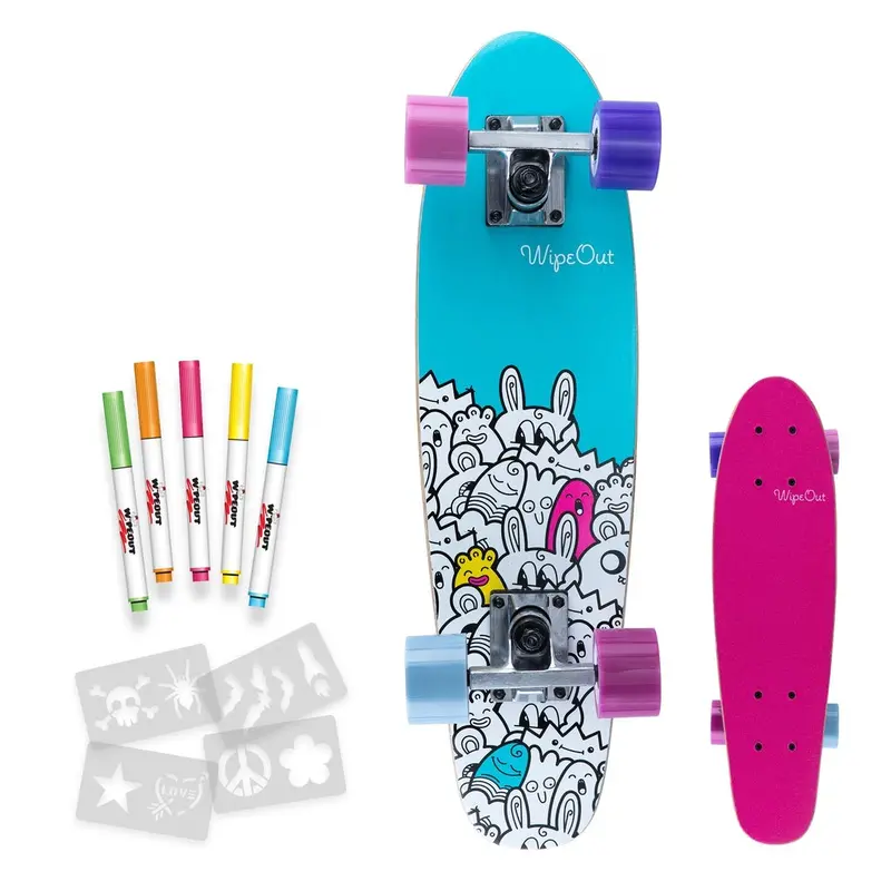 Triple 8 Wipeout Monsters Skateboard Complete 1