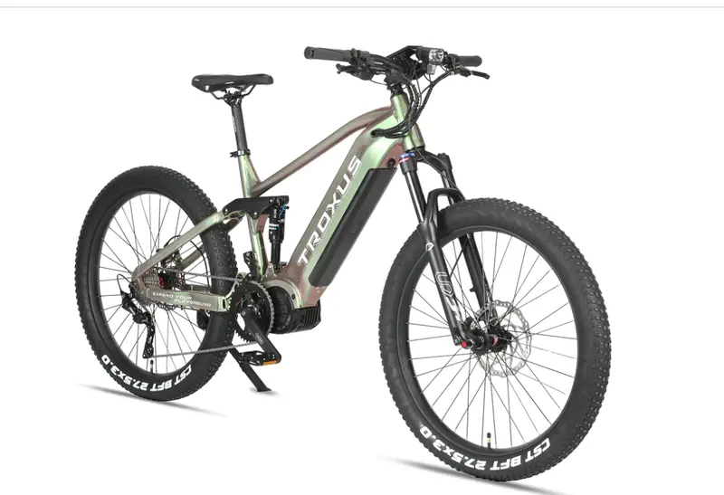 Troxus T-Rex 27.5 Mid Drive Mountain Electric Bike 1