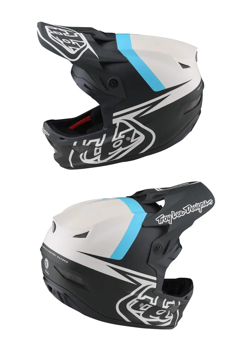 Troy Lee Designs 2022 D3 Fiberlite Helmet 7