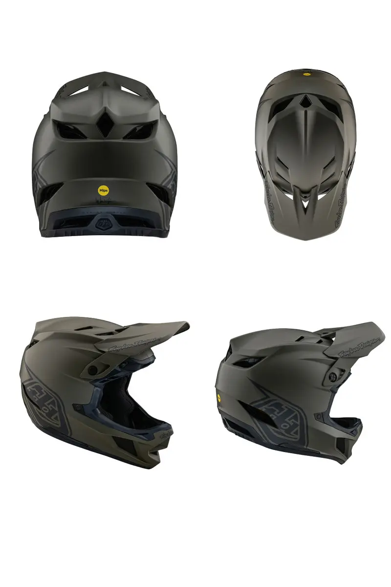 Troy Lee Designs 2024 D4 Composite Mips Mtb Helmet 1