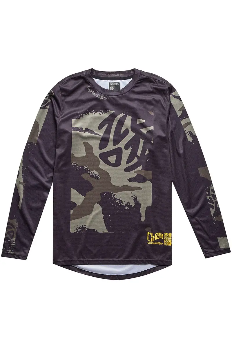 Troy Lee Designs 2024 Flowline Confined Long Sleeve Jersey 1