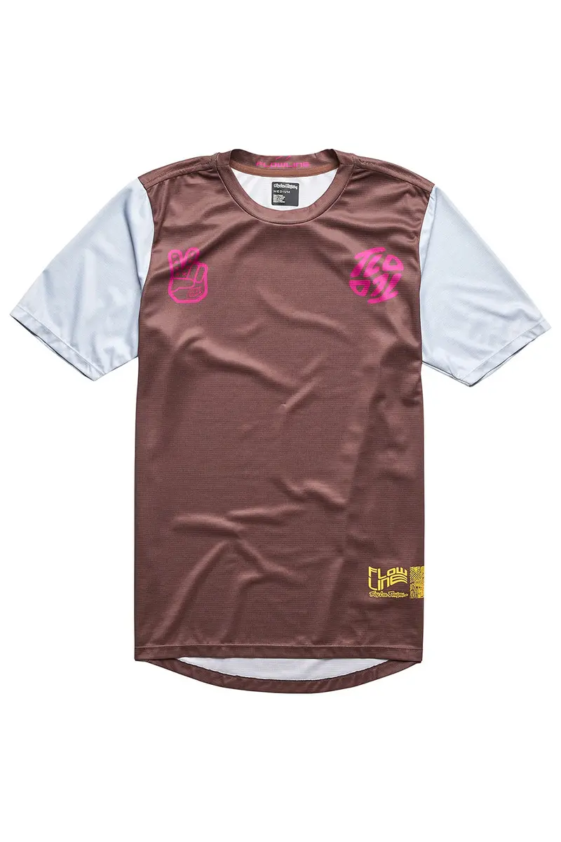 Troy Lee Designs 2024 Flowline Short Sleeve Flipped Jersey 1