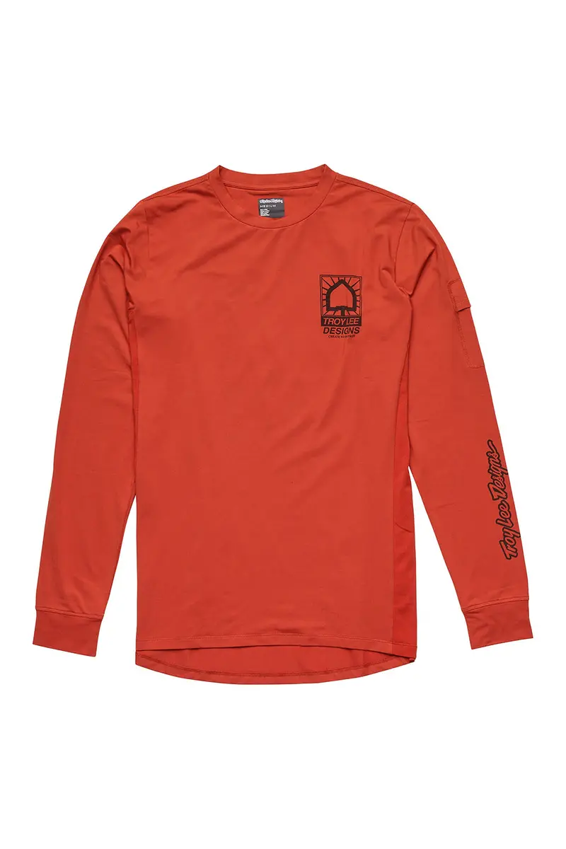 Troy Lee Designs 2024 Ruckus Long Sleeve Ride Tee 1