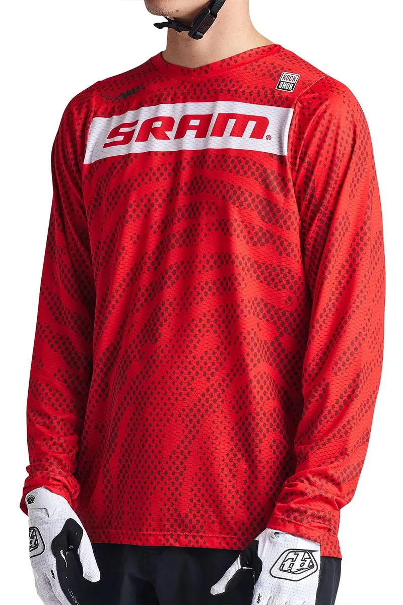 Troy Lee Designs 2024 Skyline Air Long Sleeve Sram Roots Jersey 2