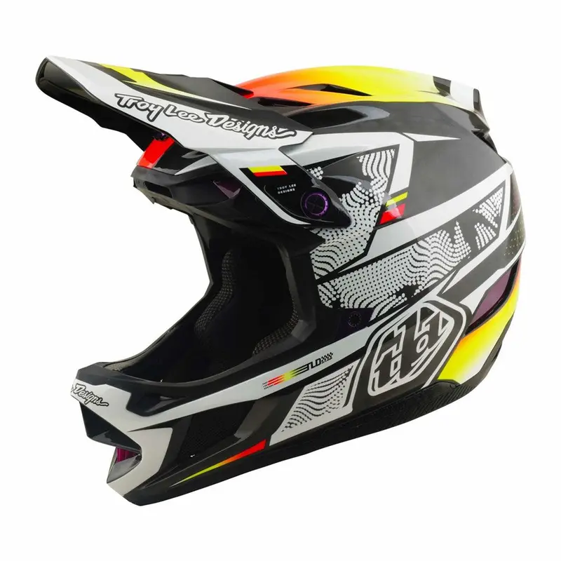 Troy Lee Designs 26.1 D4 Carbon Mips Mtb Helmet Lined Up 1