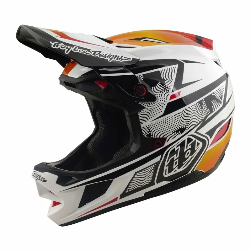 Troy Lee Designs 26.1 D4 Composite Fullface Mips Mtb Helmet Lined Up 1