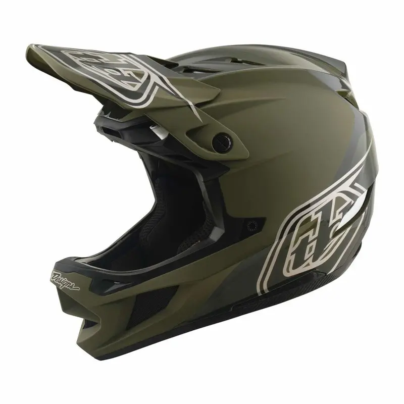 Troy Lee Designs 26.1 D4 Poly Fullface Mips Mtb Helmet Shadow 1