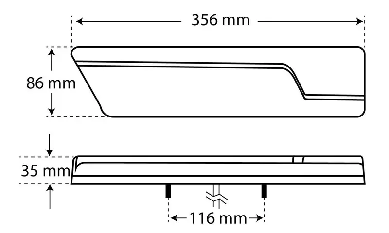 Tru Vision556 Series Stop Tail Sequential Indicator Reverse 10-30V Twin Pack (Lr) 1