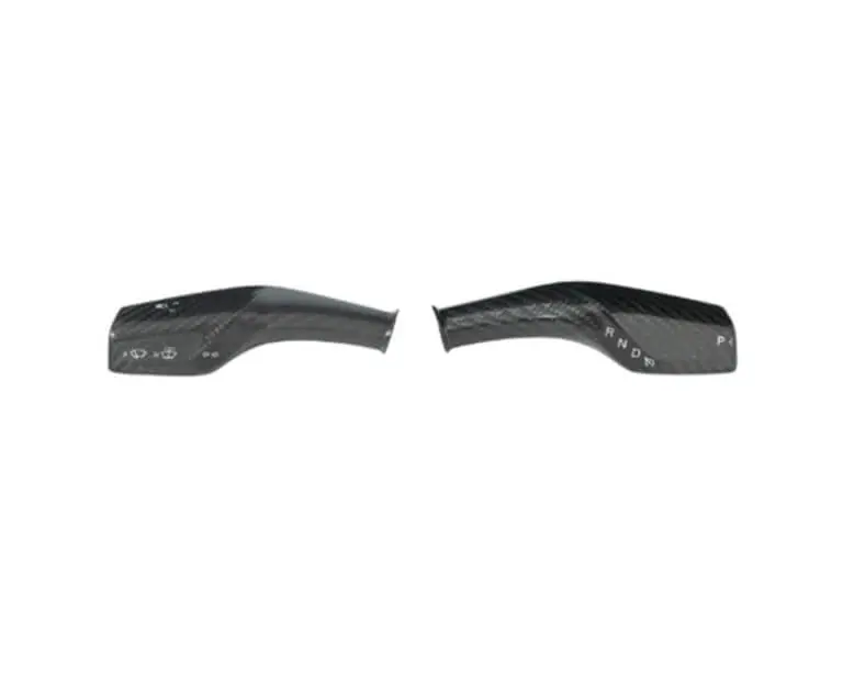 Tsc-16Gb - Glossy Black Turn Signal Stalk Covers For Tesla 2016-2023 Model 3, 2019-2023+ Model Y 1