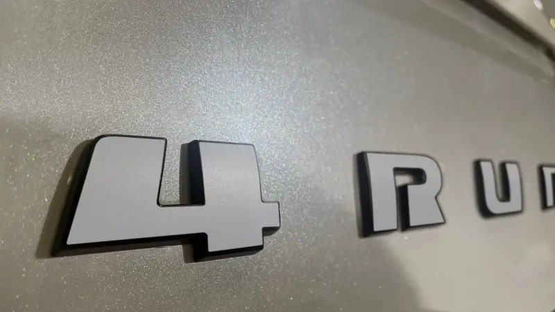 Tvd "4Runner" Liftgate Letter Overlays (Cast Series) - 2025+ 4Runner 1
