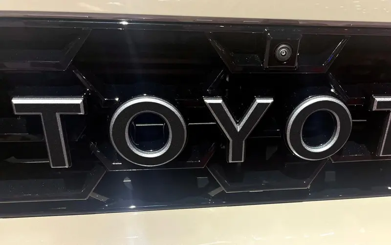 TVd Cast-Series “TOYOTA” Grille Letter Overlays for 2015–2026 4Runner TRD Pro