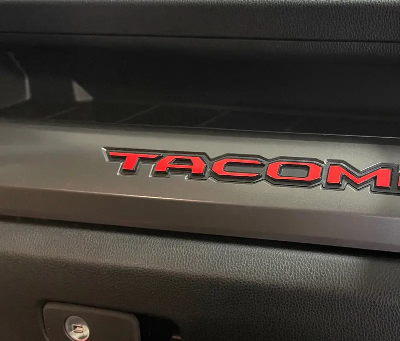 Tvd "Tacoma" Decal Letter Overlays (Cast Series) - 2024+ Tacoma 1