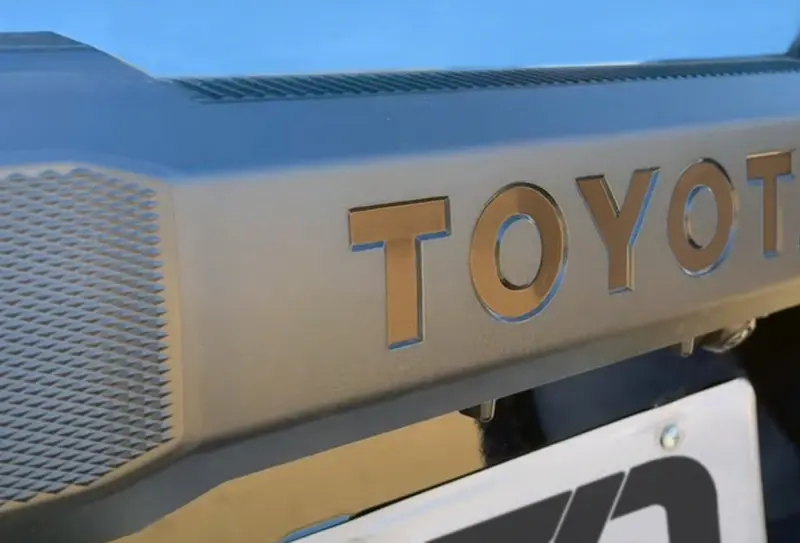 Tvd "Toyota" Liftgate Letter Overlays (Cast Series) - 2025+ 4Runner 1