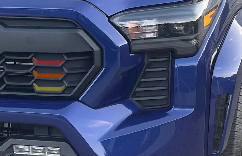 Tvd Vinyl Heritage Grille Decals (Cast Series) - 2025+ Tacoma Trd Grille 1