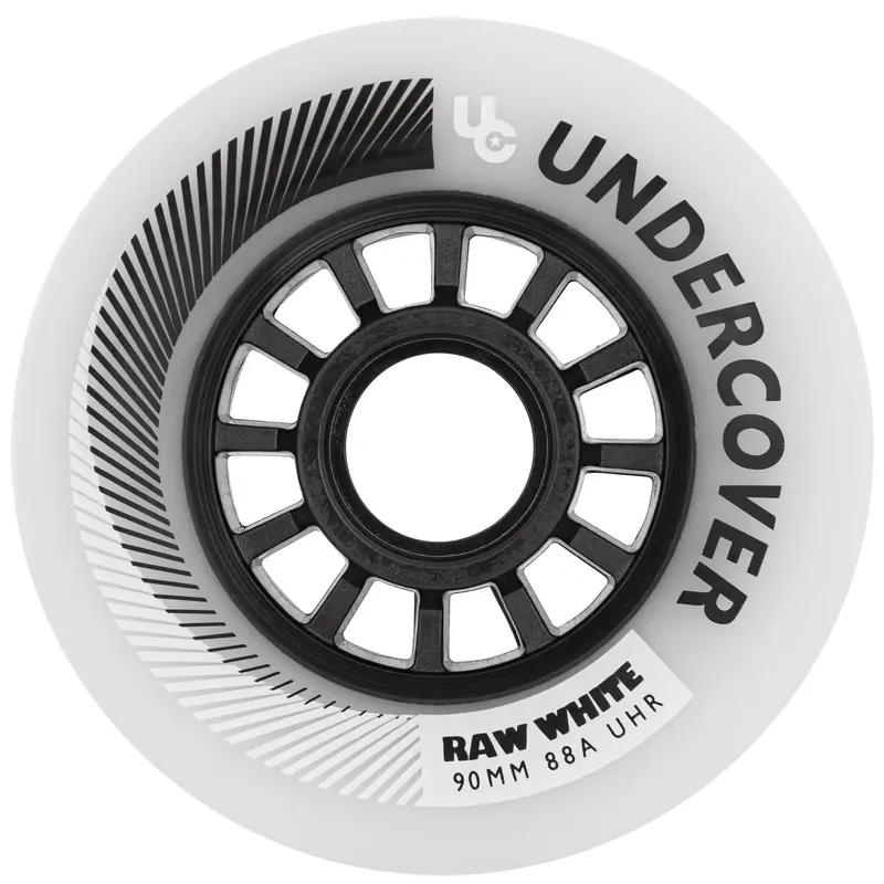 Uc Raw Inline Wheels 80Mm 85A White 4 Pack 1