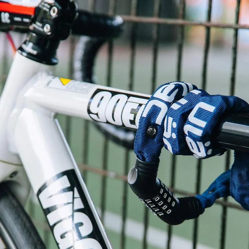 Ulac Street Fighter Combination Bicycle Lock - Navy 2