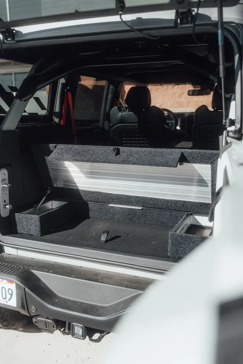 Ultralight Alu Cargo Storage Platform - 2021+ Bronco (4 Door) 1