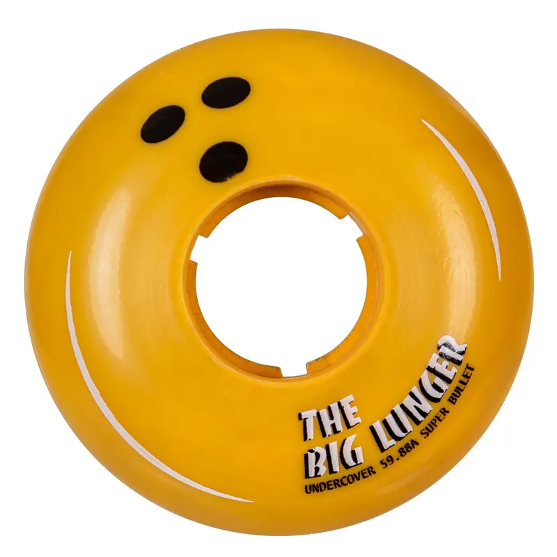 Undercover Joey Lunger Movie Inline Wheels 59Mm 88A 4Pack Yellow 1