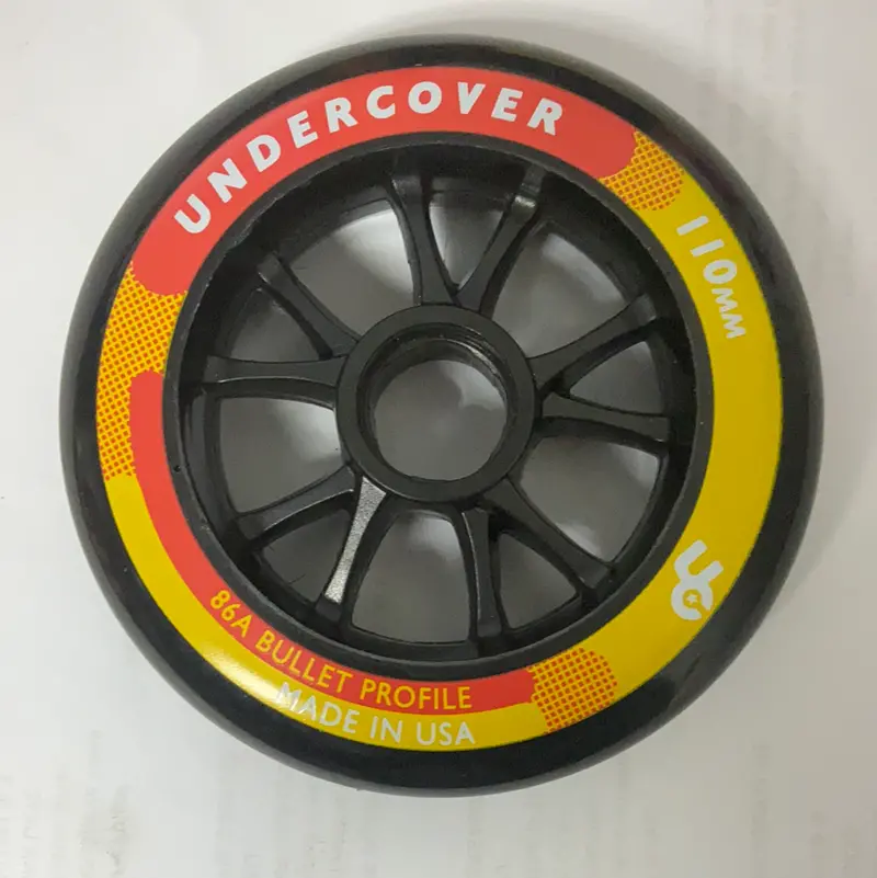 Undercover Wheels 110Mm 86A Black Each 1