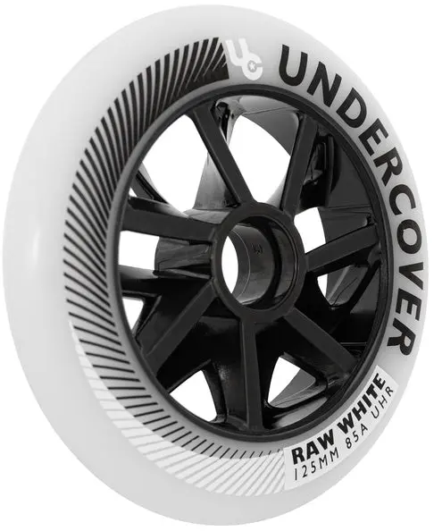 Undercover Wheels Raw White 125Mm 85A 6 Pack 2