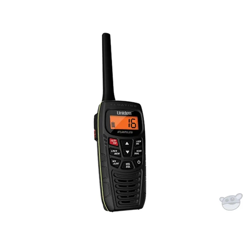 Uniden Atlantis 270 Portable Float Vhf Marine Radio 1
